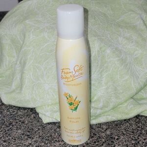 Bath & Body Works Daffodil Fields Foam Soft Body Mousse 6oz Very Rare • Retired